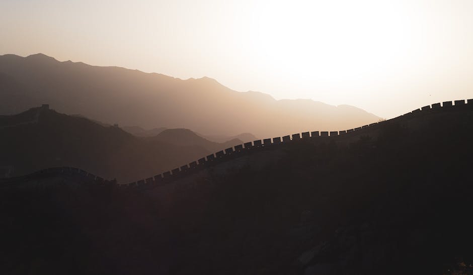  Grundlage für die Errichtung der Chinesischen Mauer
