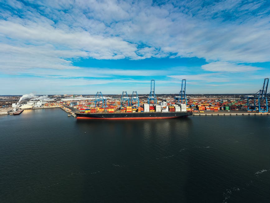 Zeitdauer von China nach Deutschland für ein Containerschiff